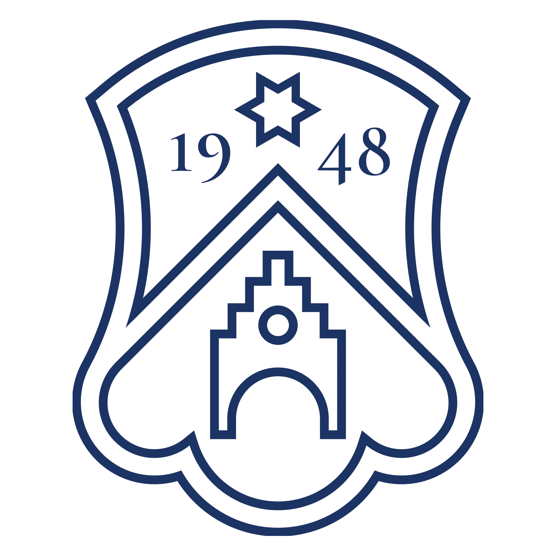 Logo von Schloss Stein in Blau